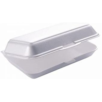 HB10 (N10) Kebab Fish&Chip Box (White) - 1x25003